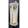 Vitrine de Style Baroque en Bois Brut - Largeur 65cm