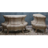 Commode Concave de Style Baroque - L135 P85 H90 - Plateau Marbre ou bois
