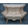 Commode Concave de Style Baroque - L135 P85 H90 - Plateau Marbre ou bois