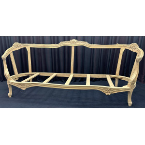 Carcasse Canapé Marquise de Style Louis XV - Largeur sur mesure de 155cm à 245cm