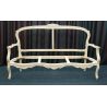 Carcasse Canapé Cabriolet de Style Louis XV - Largeur sur mesure de 155cm à 245cm