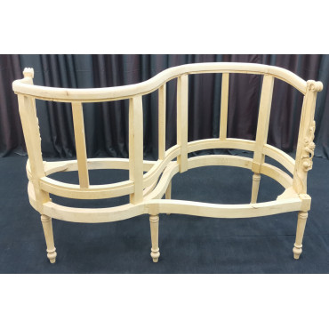 Fauteuil Confident 2 places de Style Louis XVI - Canapé Confident 2 places en stock