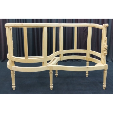 Fauteuil Confident 2 places de Style Louis XVI - Canapé Confident 2 places en stock