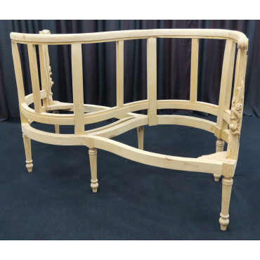 Fauteuil Confident 2 places de Style Louis XVI - Canapé Confident 2 places en stock