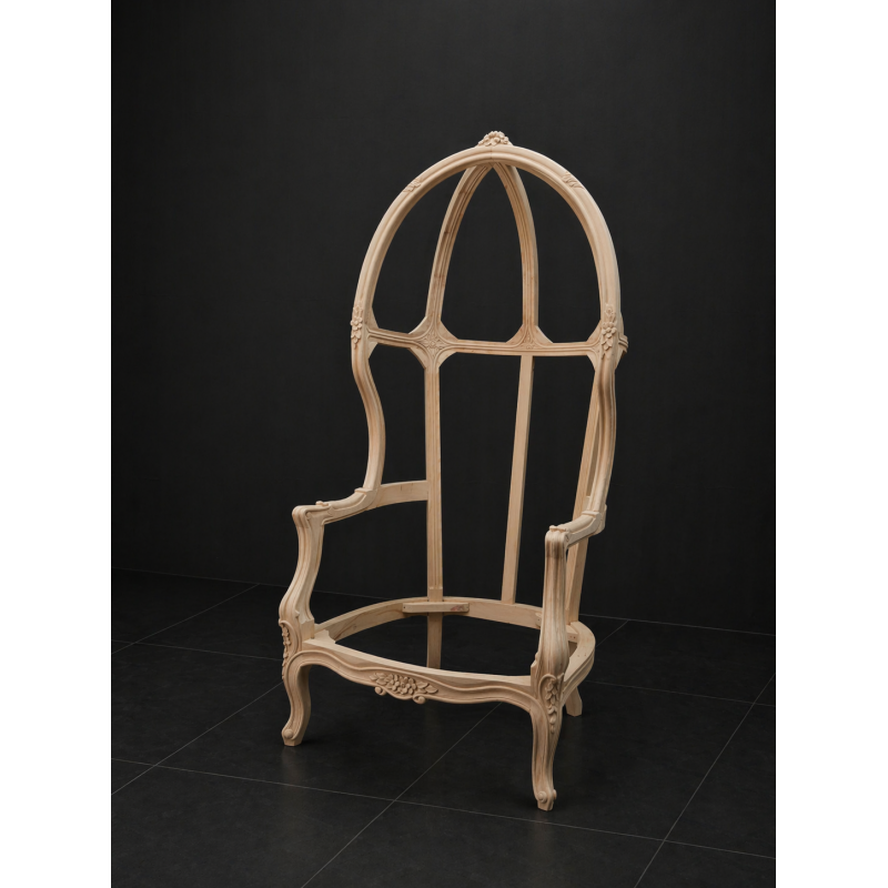 Carcasse Fauteuil Carrosse ENFANT de Style Louis XV - Fauteuil Carrosse ENFANT Baroque