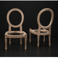Lot 2 Carcasses Chaises Médaillon ENFANT de Style Louis XVI en stock