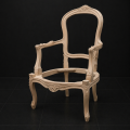 Lot 2 Carcasses de Fauteuils Cabriolet de Style Louis XV en stock