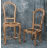 Lot 4 Carcasses de Chaises Cabriolet de Bar - Carcasses Chaises Haute - Hauteur d'assise 50 à 70cm