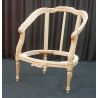 Lot 2 Carcasses de Fauteuils Bergère Empire de Style Louis XVI