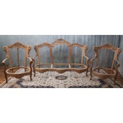 Carcasse Canapé Baroque - Largeur sur mesure de 155cm à 245cm