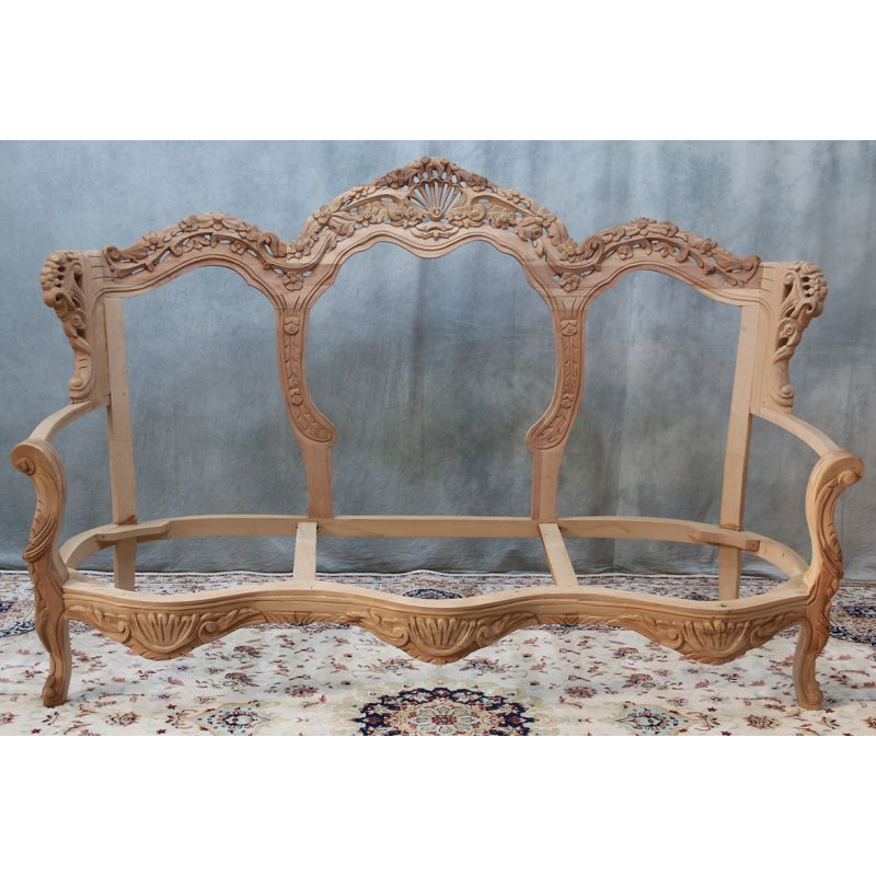 Carcasse Canapé Baroque - Largeur sur mesure de 155cm à 245cm