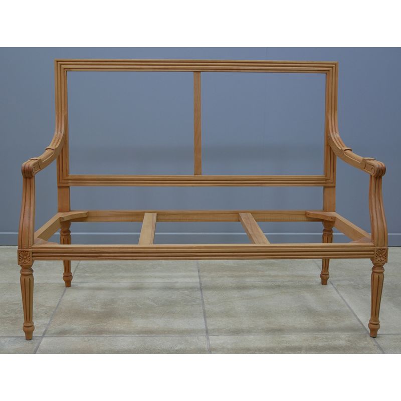 Carcasse Canapé Jacob de Style Louis XVI - Largeur sur mesure de 135cm à 205cm Carcasse Canapé Jacob de Style Louis XVI - Largeur sur mesure de 135cm à 205cm