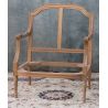 Carcasse Canapé Jacob de Style Louis XVI - Largeur sur mesure de 135cm à 205cm