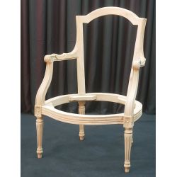 Lot 6 Carcasses de Fauteuils Bridge pour Tables Repas