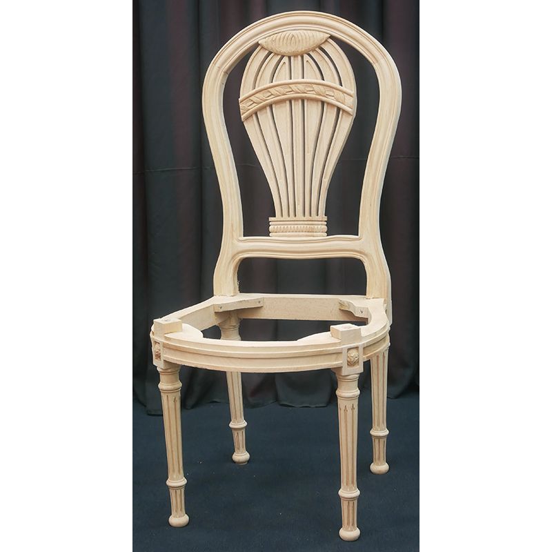 Lot 6 Carcasses de Chaises Montgolfière de Style Louis XVI