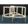 CARCASSE Fauteuil Indiscret 3 places de Style Louis XVI - Canapé Indiscret 3 places