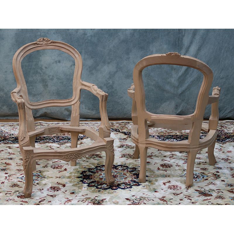 Lot 2 Carcasses Fauteuils Cabriolet ENFANT de Style Louis XV