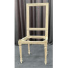 Lot carcasses de chaises JACOB de style Louis XVI.