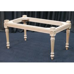 Carcasse Bout de Lit de Style Louis XVI