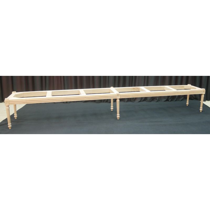 Carcasse Bout de Lit de Style Louis XVI