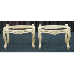 Carcasse Repose-pieds de Style Louis XV - Largeur 55cm